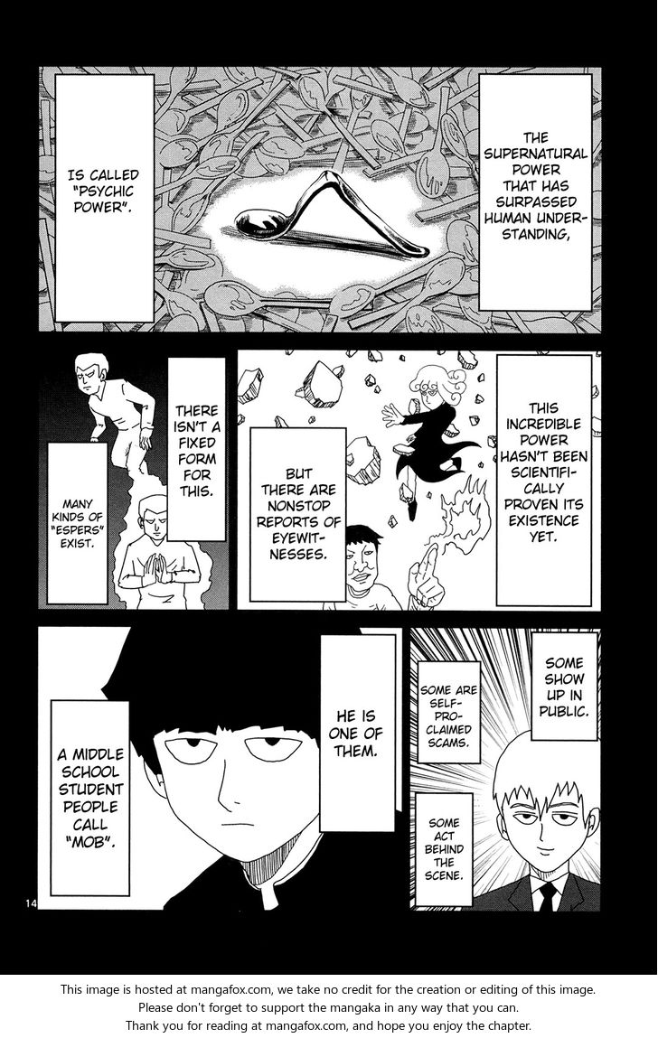 Mob Psycho 100 Vol.01 Chapter 008 page 14