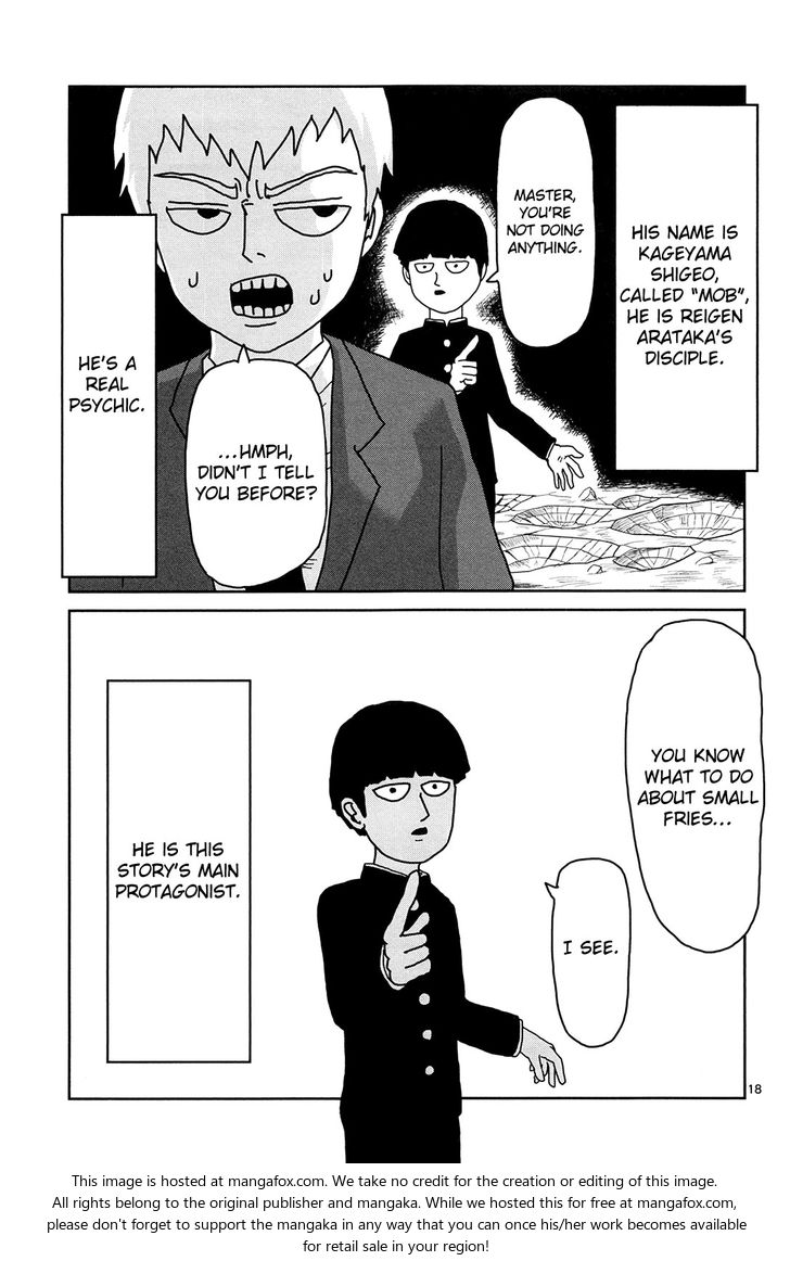 Mob Psycho 100 Vol.01 Chapter 009.5 page 18