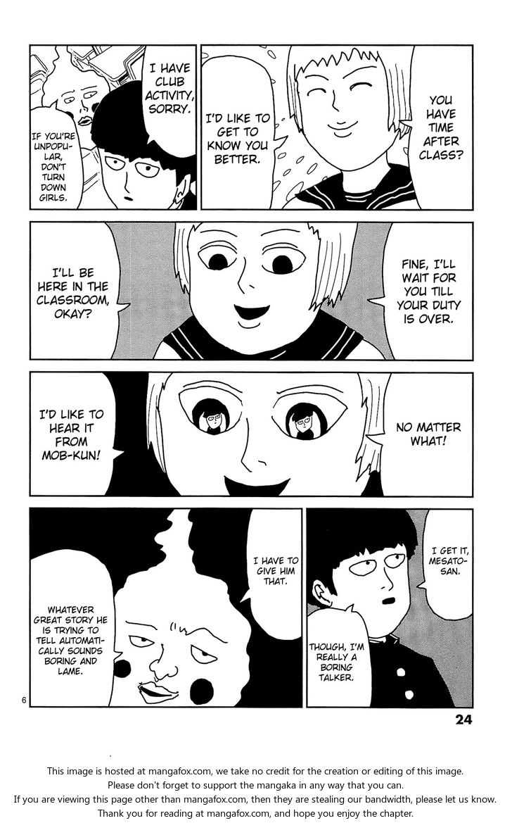 Mob Psycho 100 Vol.02 Chapter 011 page 6