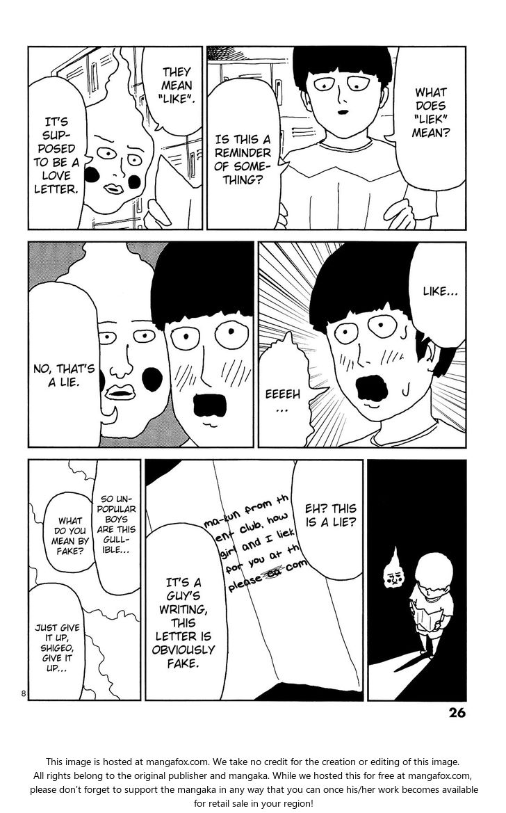 Mob Psycho 100 Vol.02 Chapter 011 page 8