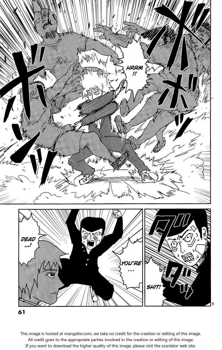 Mob Psycho 100 Vol.02 Chapter 013 page 9