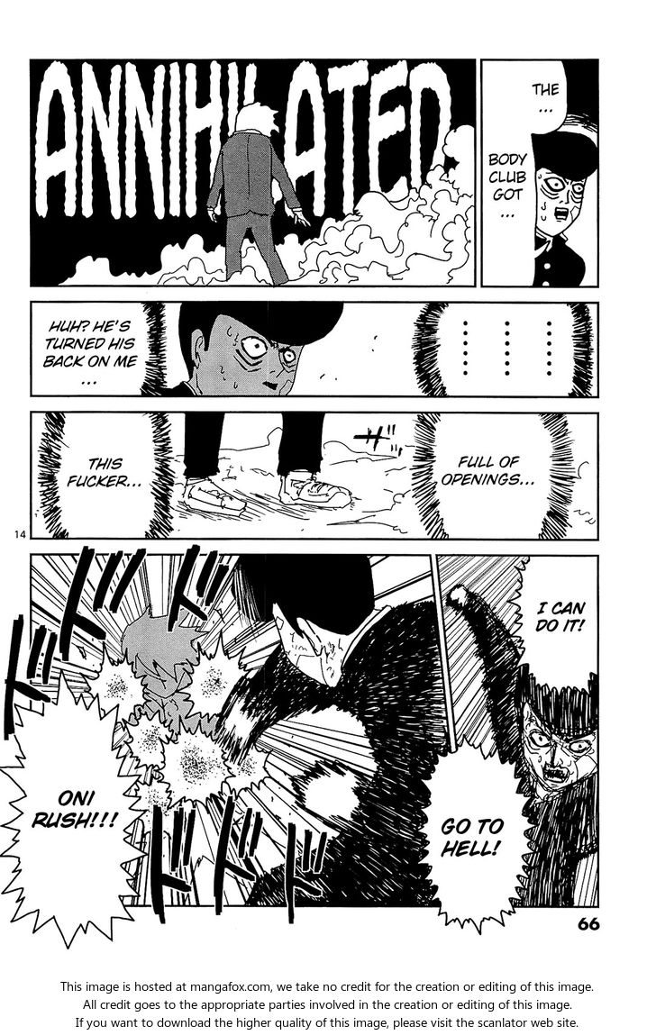 Mob Psycho 100 Vol.02 Chapter 013 page 14