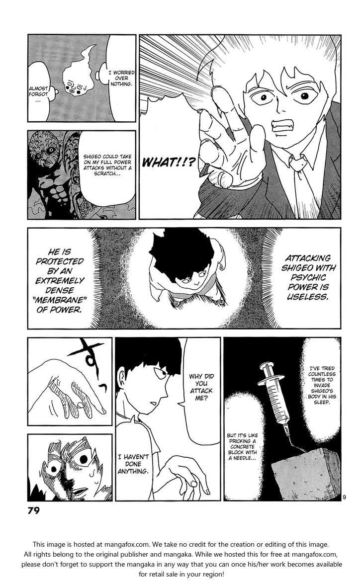 Mob Psycho 100 Vol.02 Chapter 014 page 9