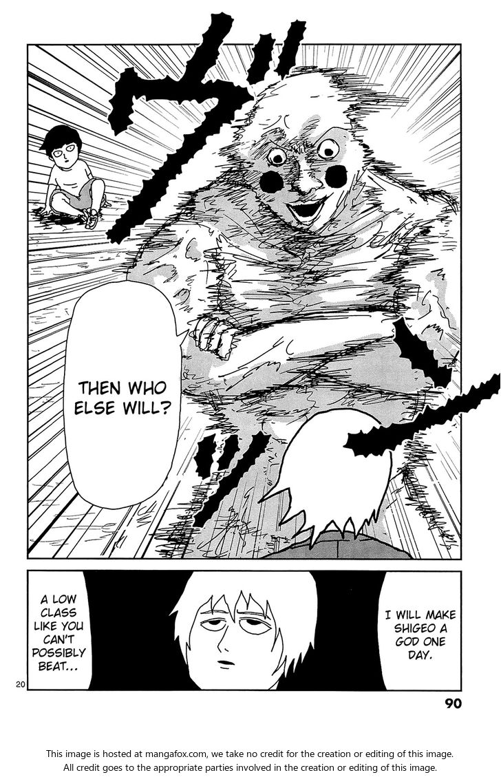Mob Psycho 100 Vol.02 Chapter 014 page 20