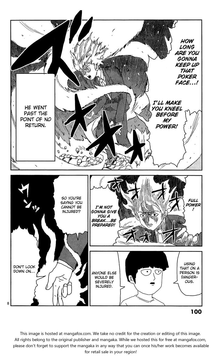 Mob Psycho 100 Vol.02 Chapter 015 page 8