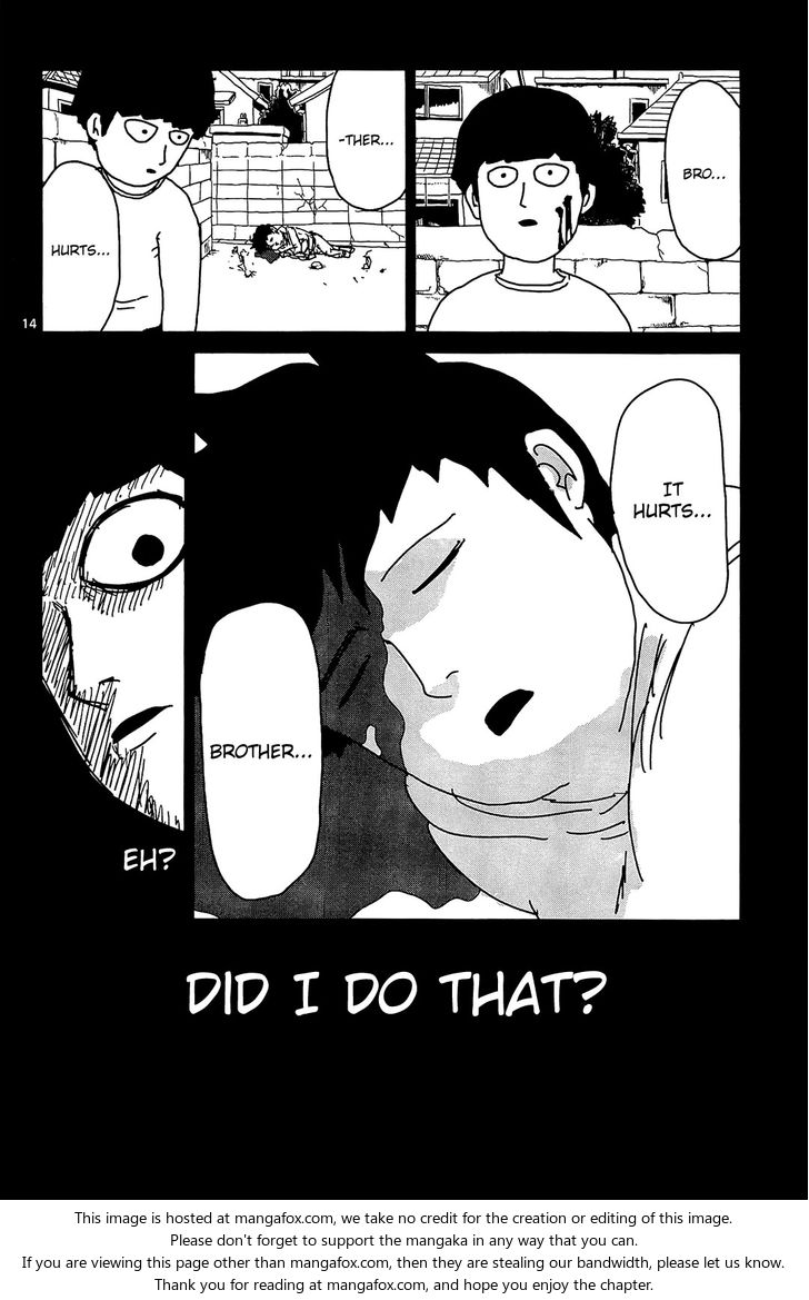 Mob Psycho 100 Vol.02 Chapter 017 page 14