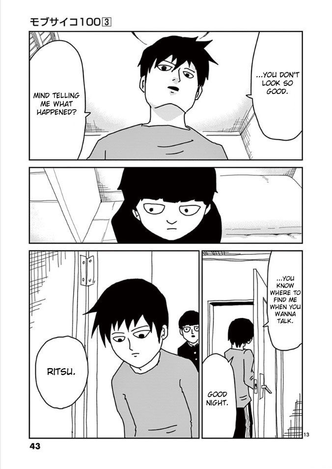Mob Psycho 100 Vol.03 Chapter 019 page 13