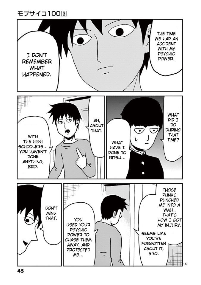 Mob Psycho 100 Vol.03 Chapter 019 page 15