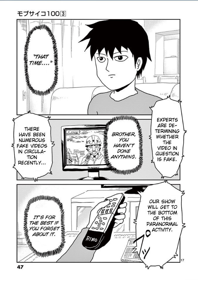 Mob Psycho 100 Vol.03 Chapter 019 page 17