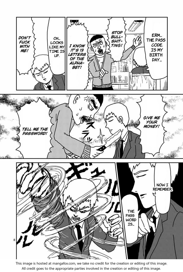 Mob Psycho 100 Vol.03 Chapter 020 page 8
