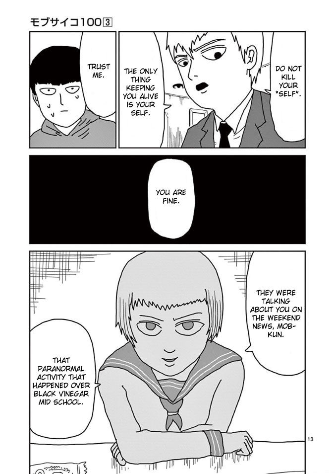 Mob Psycho 100 Vol.03 Chapter 020 page 13