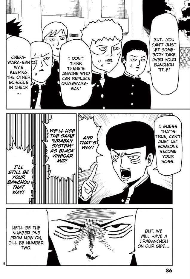 Mob Psycho 100 Vol.03 Chapter 021 page 8
