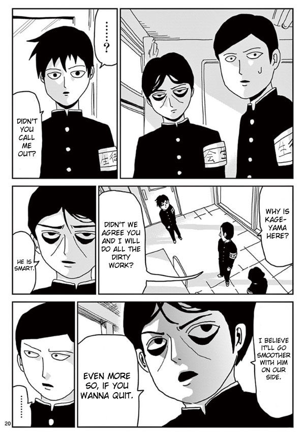 Mob Psycho 100 Vol.03 Chapter 023 page 20