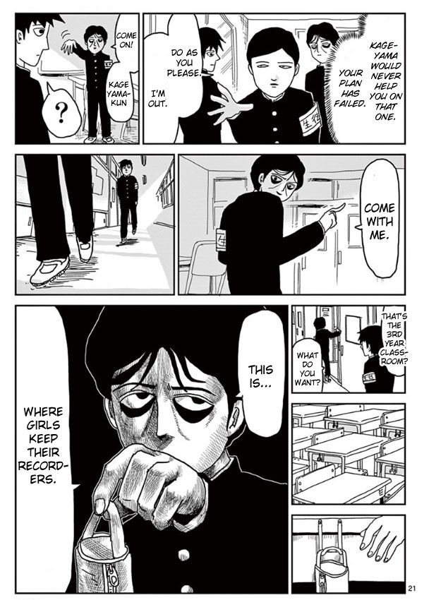 Mob Psycho 100 Vol.03 Chapter 023 page 21