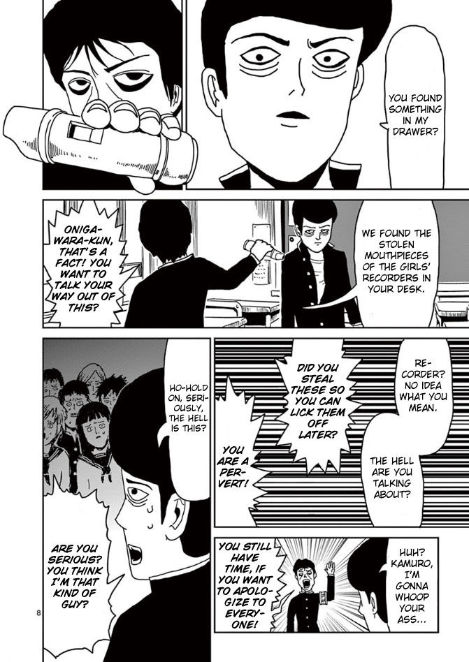 Mob Psycho 100 Vol.03 Chapter 024 page 8