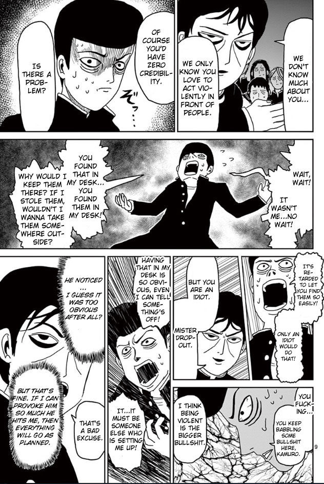 Mob Psycho 100 Vol.03 Chapter 024 page 9