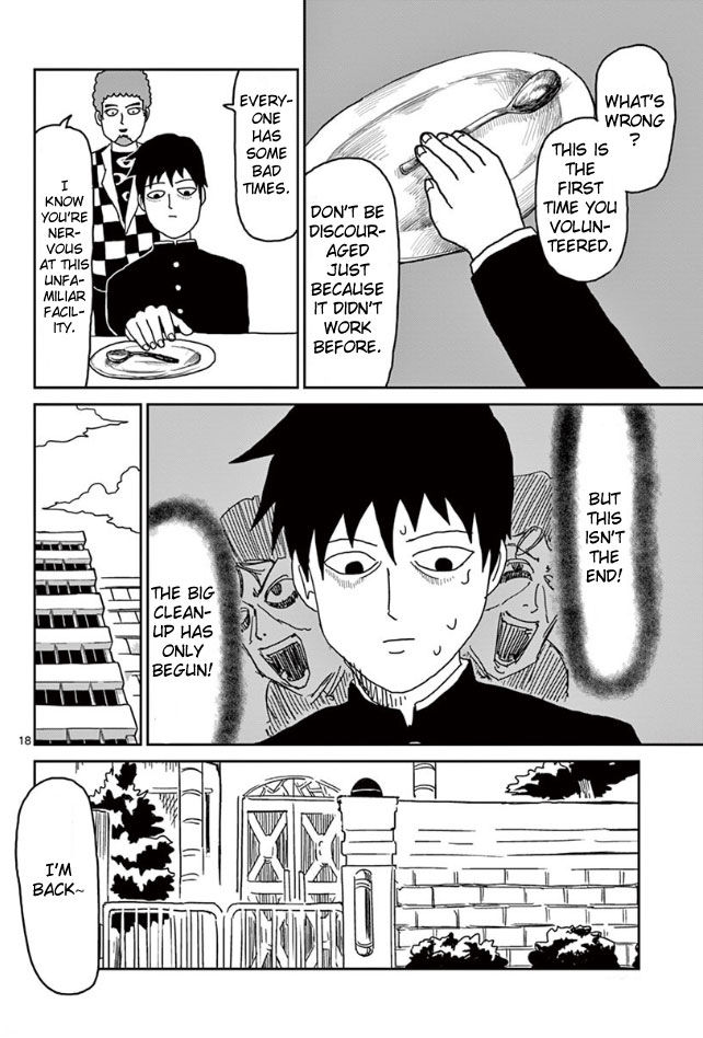 Mob Psycho 100 Vol.03 Chapter 024 page 18