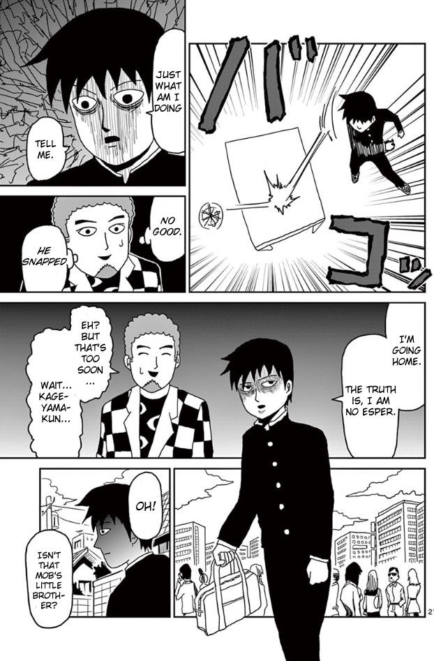 Mob Psycho 100 Vol.03 Chapter 024 page 21