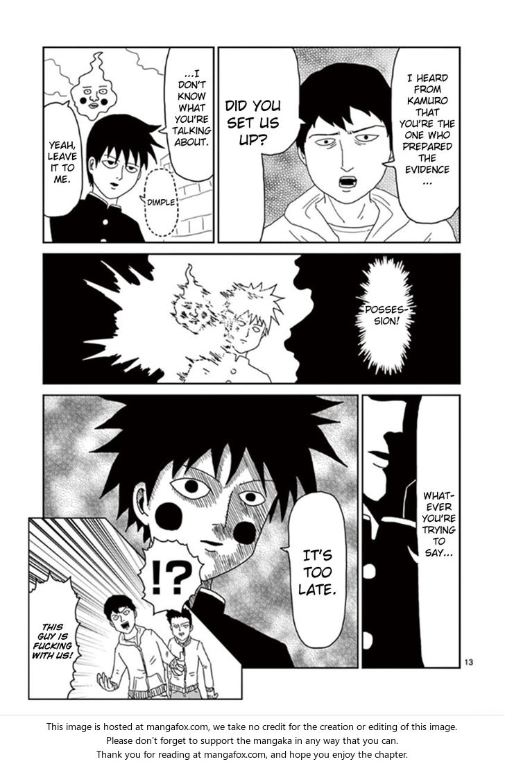 Mob Psycho 100 Vol.04 Chapter 026 page 12
