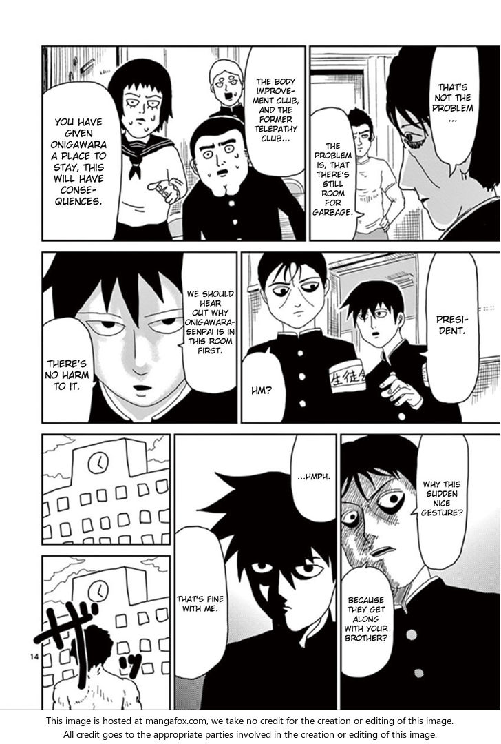 Mob Psycho 100 Vol.04 Chapter 027 page 14