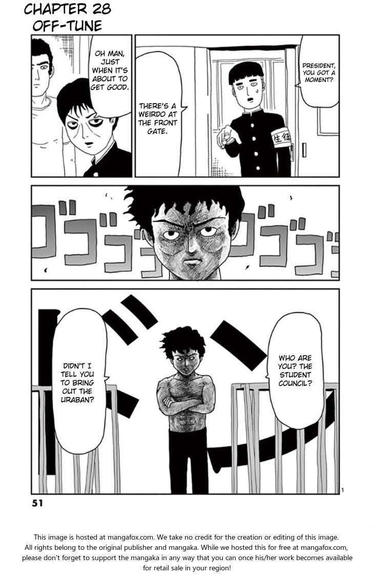 Mob Psycho 100 Vol.04 Chapter 028 page 1