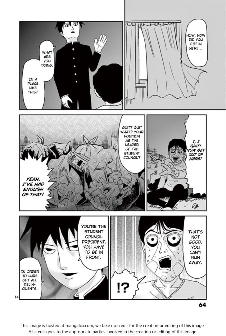 Mob Psycho 100 Vol.04 Chapter 028 page 14
