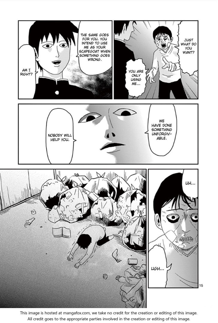 Mob Psycho 100 Vol.04 Chapter 028 page 15