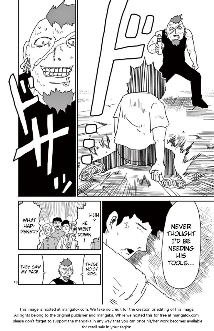 Mob Psycho 100 Vol.04 Chapter 033 page 18