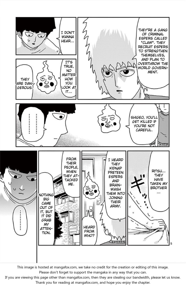 Mob Psycho 100 Vol.04 Chapter 034 page 5