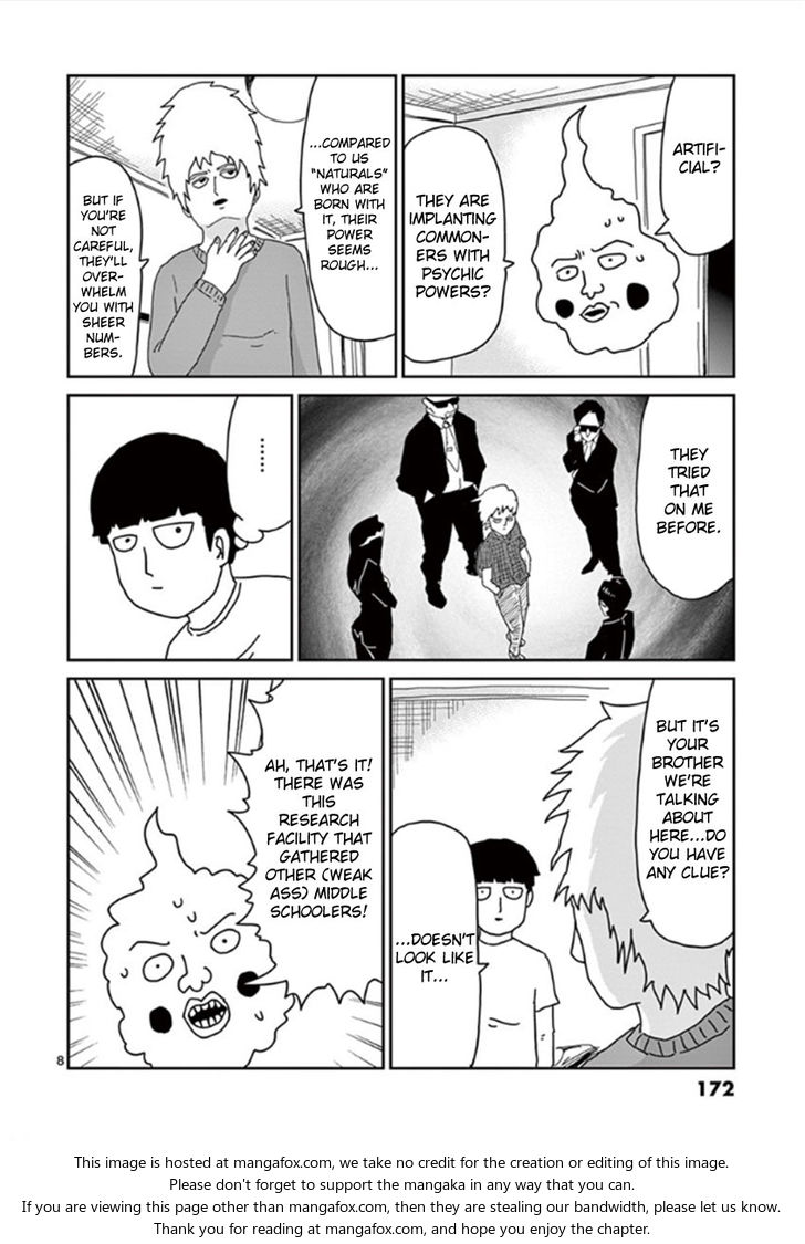 Mob Psycho 100 Vol.04 Chapter 034 page 8