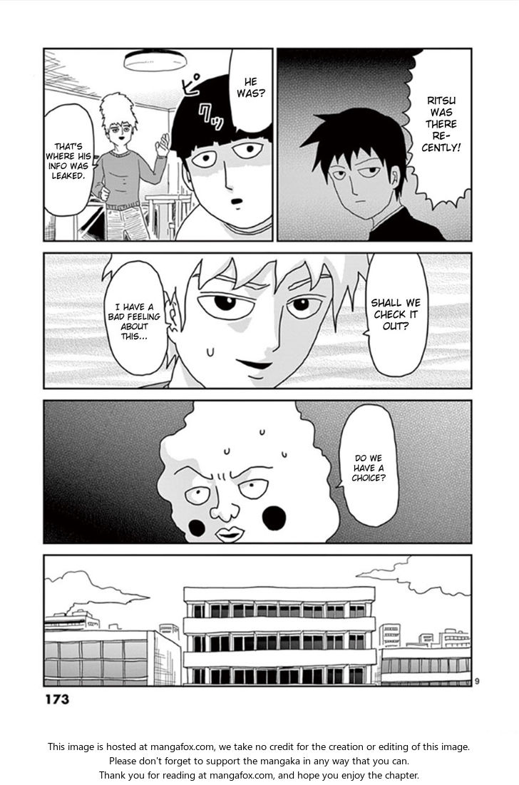 Mob Psycho 100 Vol.04 Chapter 034 page 9