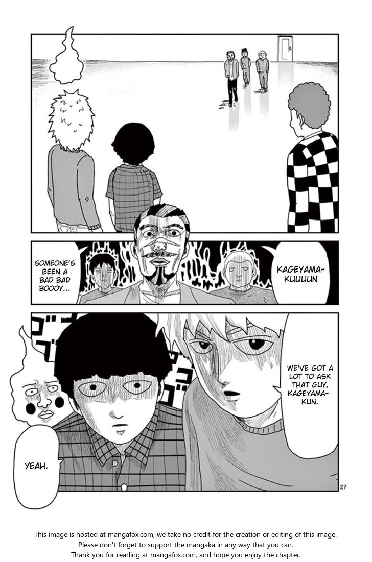 Mob Psycho 100 Vol.04 Chapter 034 page 27