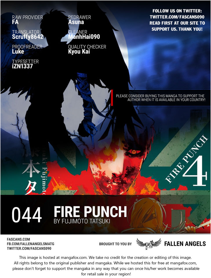 Fire Punch Chapter 044 page 1