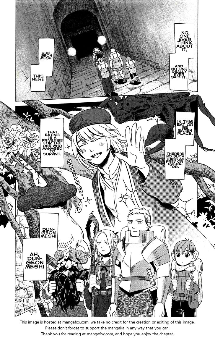 Dungeon Meshi Vol.01 Chapter 001 page 42