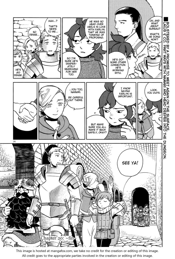 Dungeon Meshi Vol.03 Chapter 020 page 26