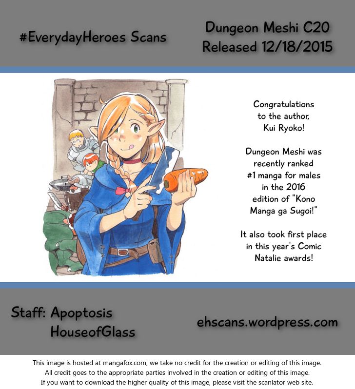 Dungeon Meshi Vol.03 Chapter 020 page 27