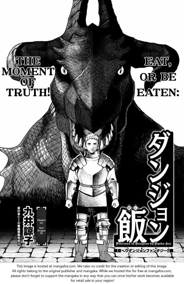 Dungeon Meshi Vol.04 Chapter 025 page 1