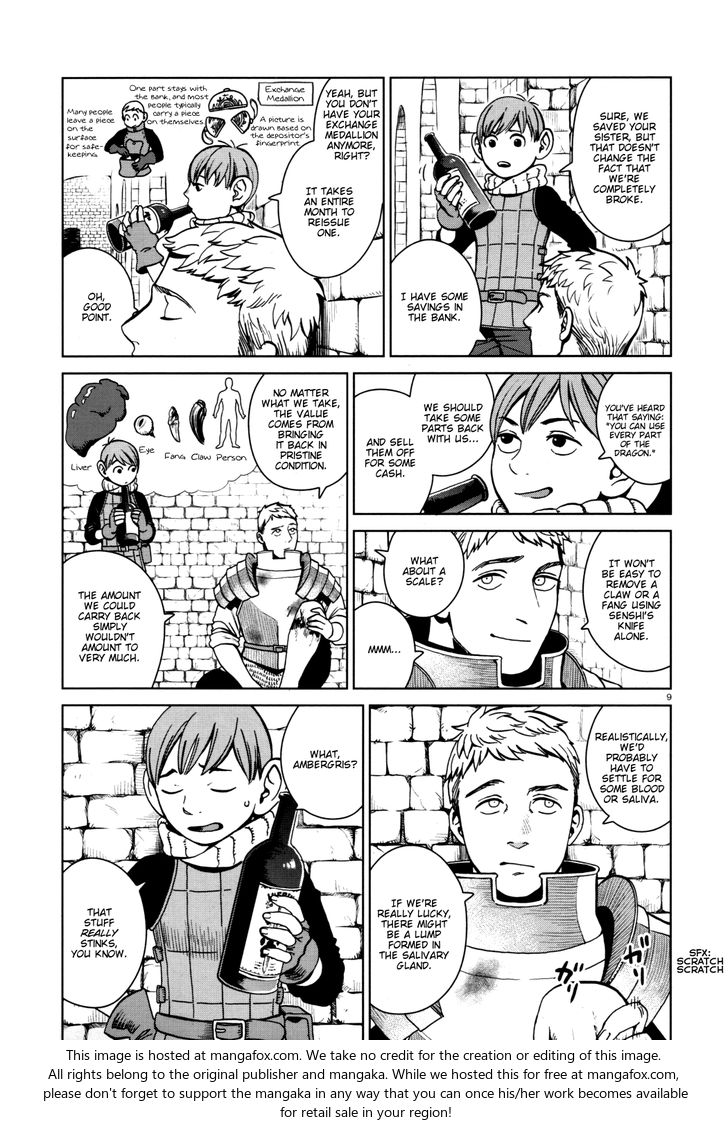 Dungeon Meshi Vol.04 Chapter 028 page 9