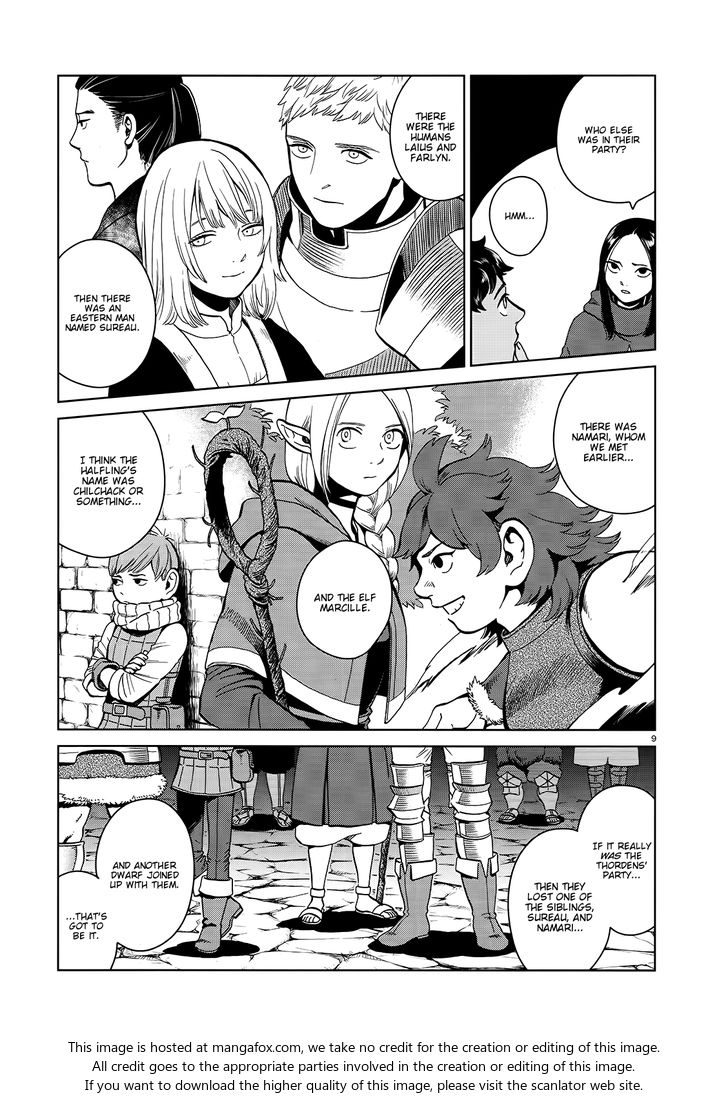 Dungeon Meshi Vol.TBD Chapter 033 page 9