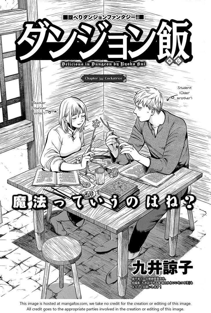 Dungeon Meshi Vol.TBD Chapter 034 page 1