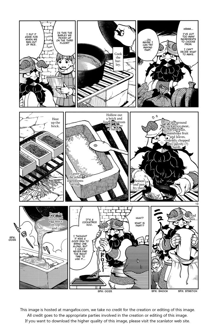 Dungeon Meshi Vol.TBD Chapter 035 page 13