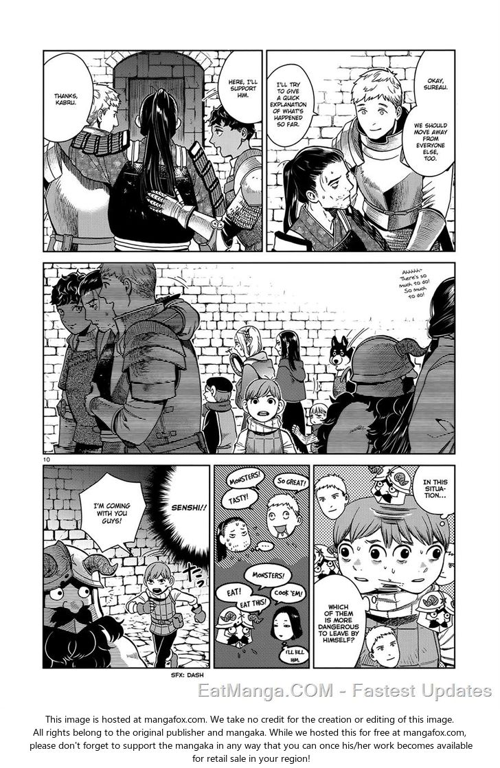 Dungeon Meshi Vol.TBD Chapter 036 page 10