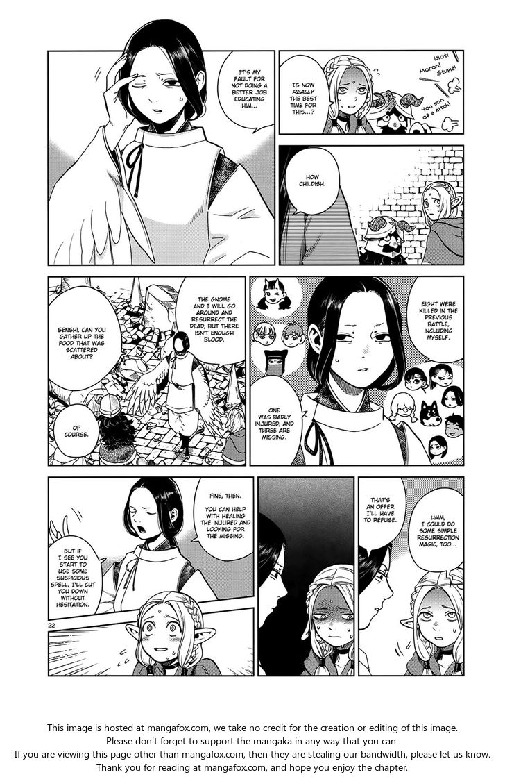 Dungeon Meshi Vol.TBD Chapter 038 page 22
