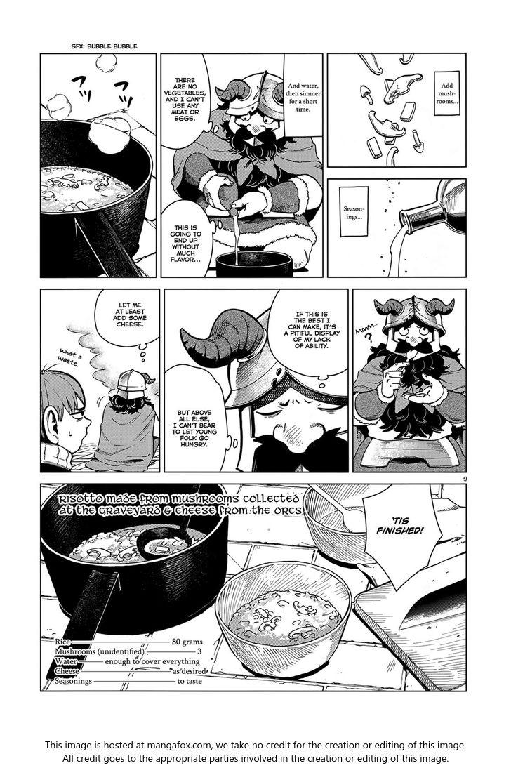 Dungeon Meshi Vol.TBD Chapter 041 page 9