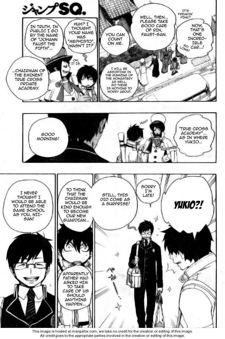 Ao no Exorcist Vol.01 Chapter 002 page 3