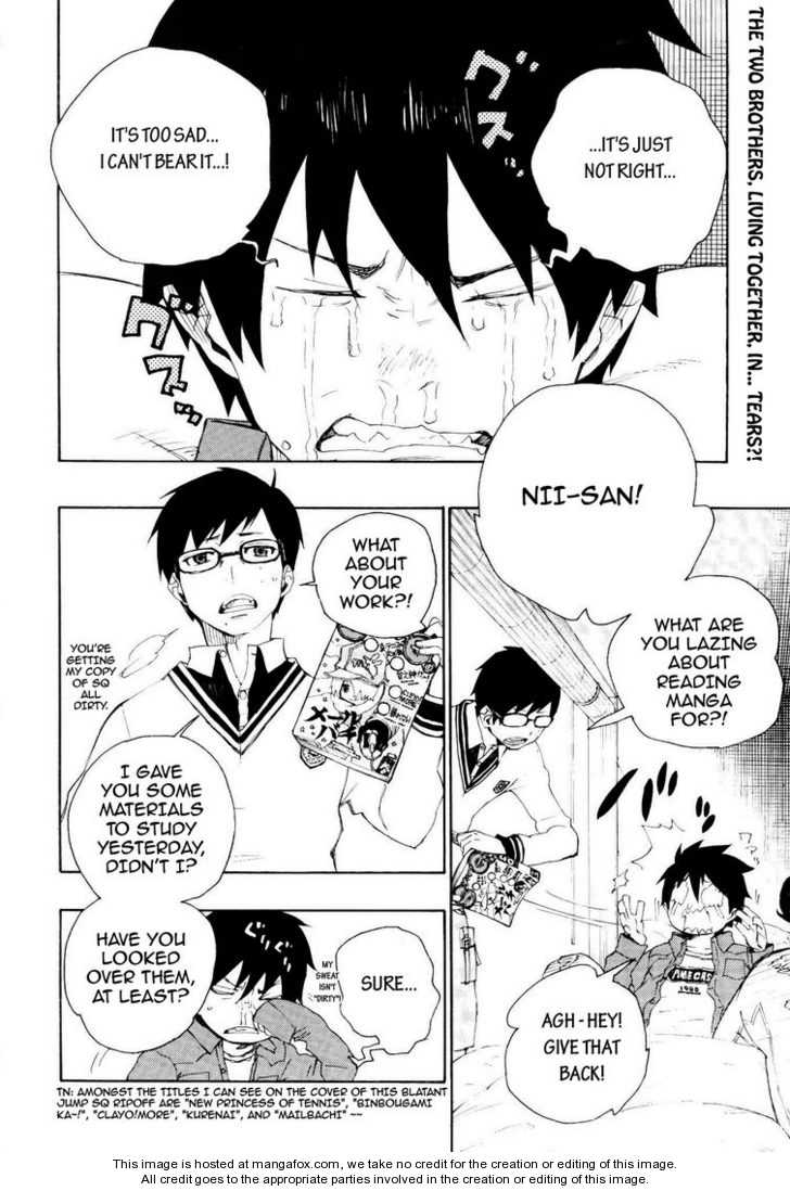 Ao no Exorcist Vol.01 Chapter 003 page 3