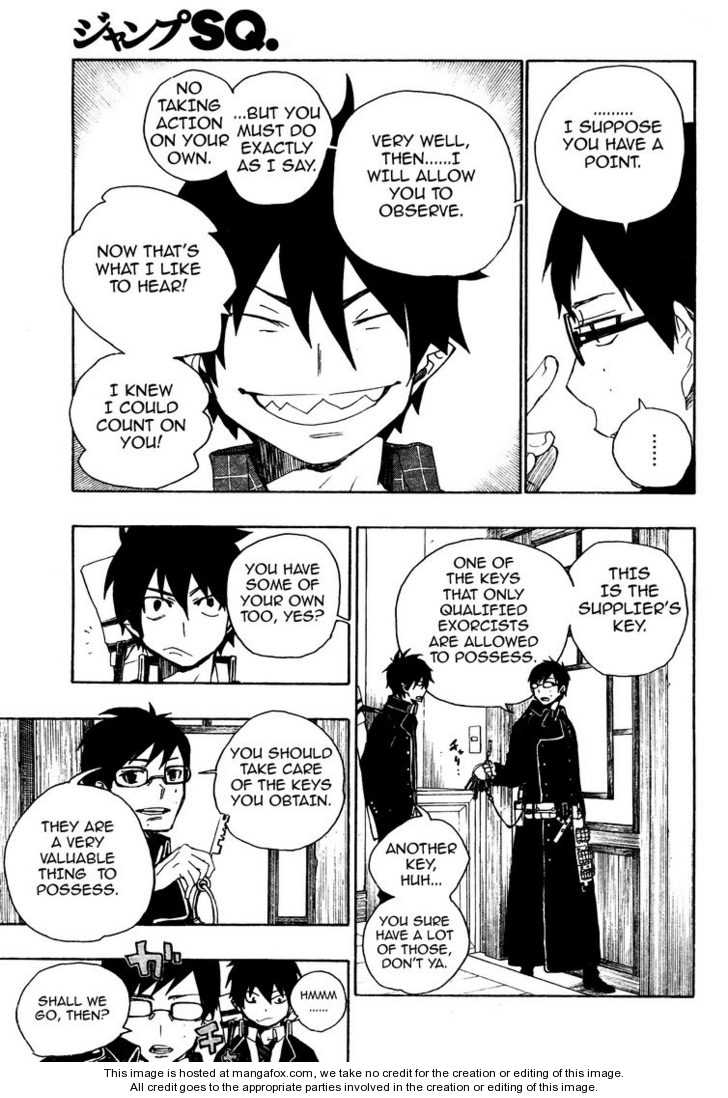 Ao no Exorcist Vol.01 Chapter 003 page 6