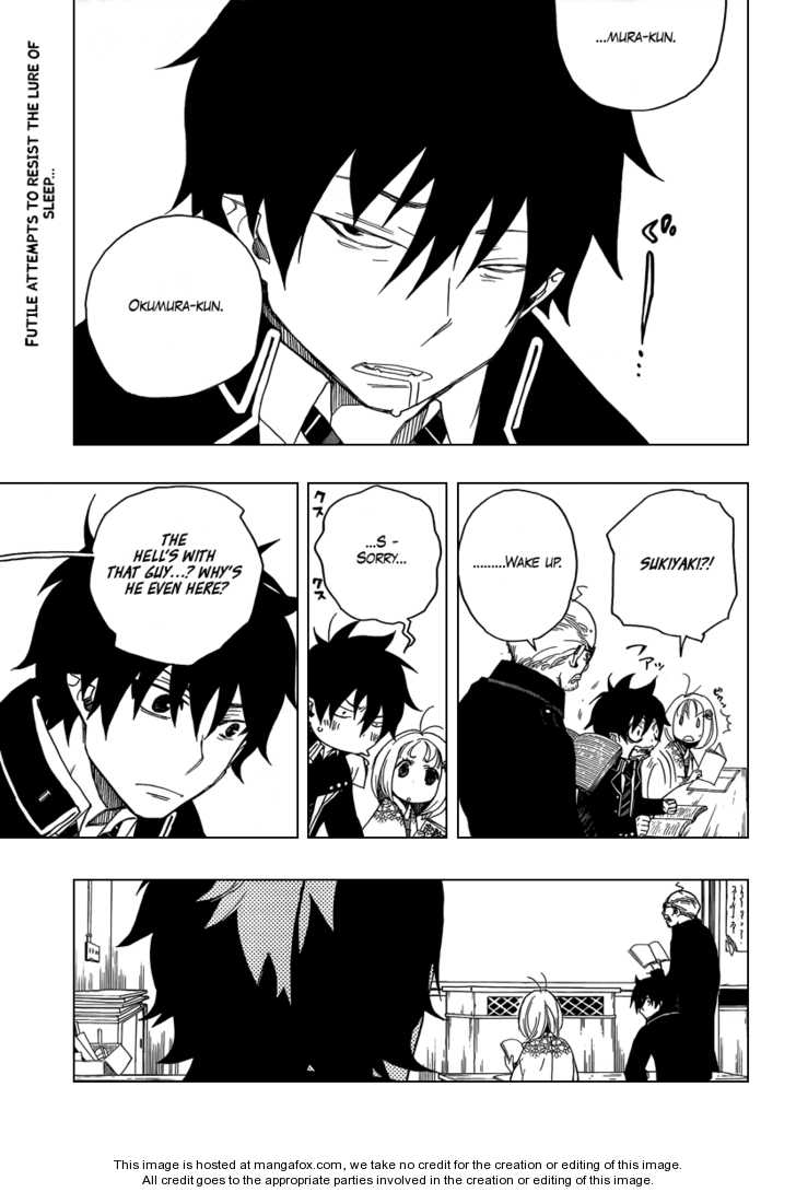 Ao no Exorcist Vol.02 Chapter 004 page 2