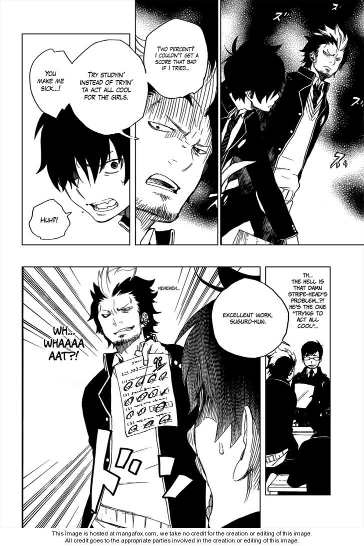 Ao no Exorcist Vol.02 Chapter 004 page 7