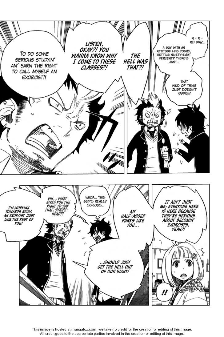 Ao no Exorcist Vol.02 Chapter 004 page 8